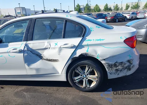 2017 BMW 328D xDrive from USA, damaged, VIN WBA8F1C39HK898141